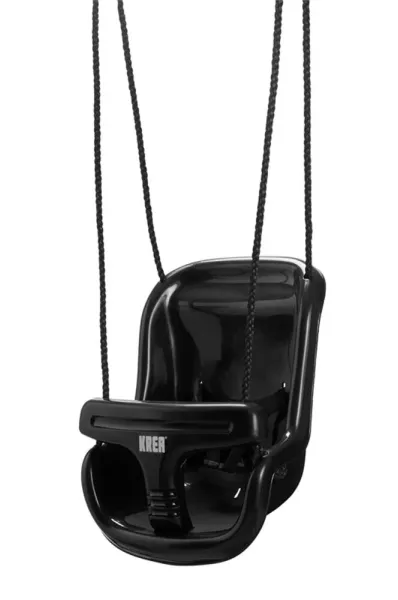 Gunga med hög ryggstöd - Svart