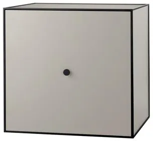 Audo Frame 49 med dörr och hylla 42X49X49 Sand