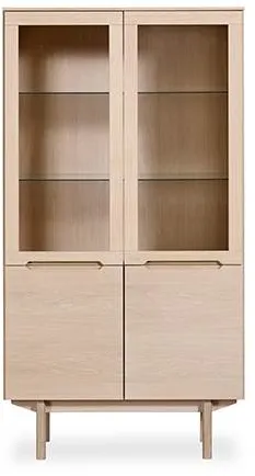 Skovby SM307 vitrinskåp - oljad ek